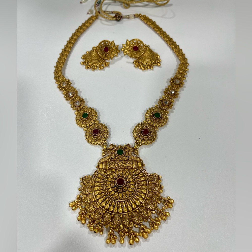 Indian Bridal Necklace Set (2 Piece)